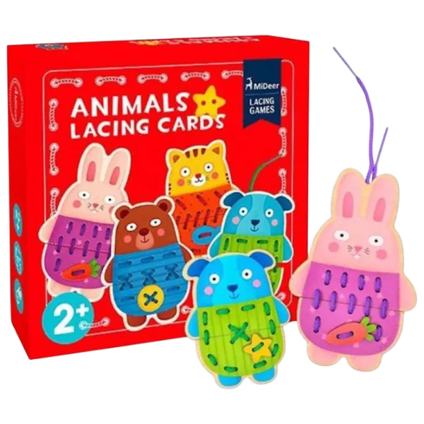 Joc educativ Mideer Happy Animals 3+/ Dezvoltare photo 1