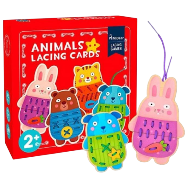 Joc educativ Mideer Happy Animals 3+/ Dezvoltare photo 1