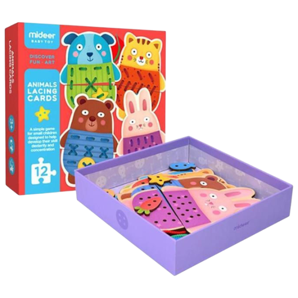 Joc educativ Mideer Happy Animals 3+/ Dezvoltare photo 2