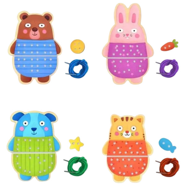 Joc educativ Mideer Happy Animals 3+/ Dezvoltare photo 3