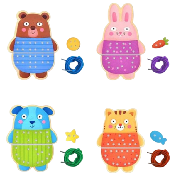 Joc educativ Mideer Happy Animals 3+/ Dezvoltare photo 3