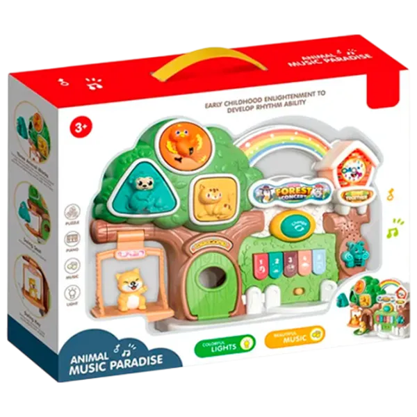 Joc educativ ChiToys Animal Music Paradise 3+/ Dezvoltare photo 1