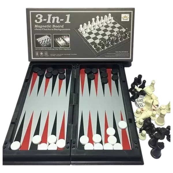 Joc de masă Viivsc 3in1 3+/ Narde photo 3