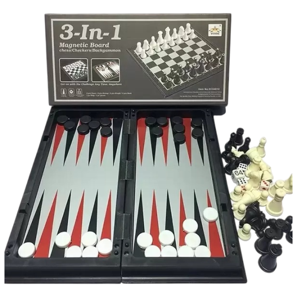 Joc de masă Viivsc 3in1 3+/ Narde photo 3