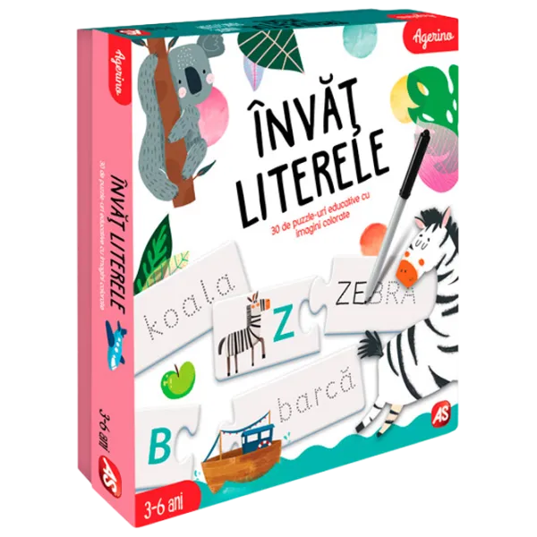 Joc educativ Agerino Learn the Letters 3+/ Dezvoltare photo 1