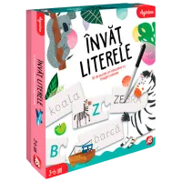 Joc educativ Agerino Learn the Letters 3+/ Dezvoltare