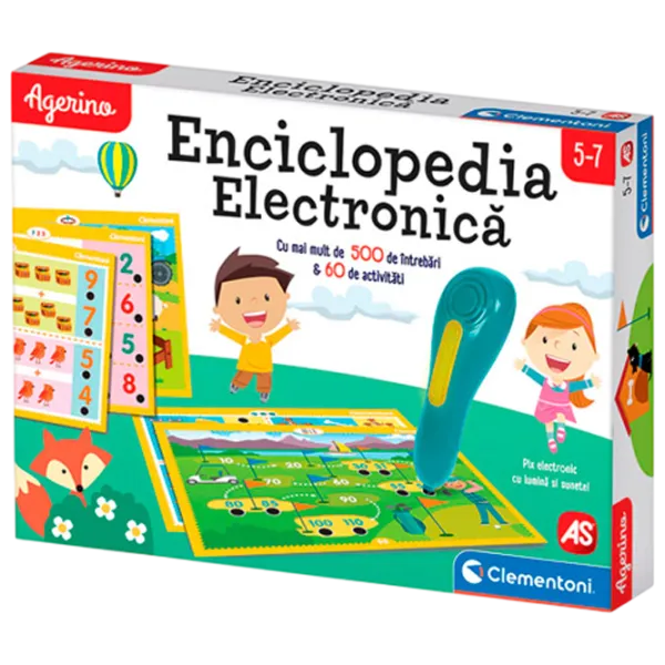 Joc educativ Agerino Educational game with electronic pen 3+/ Dezvoltare photo 1