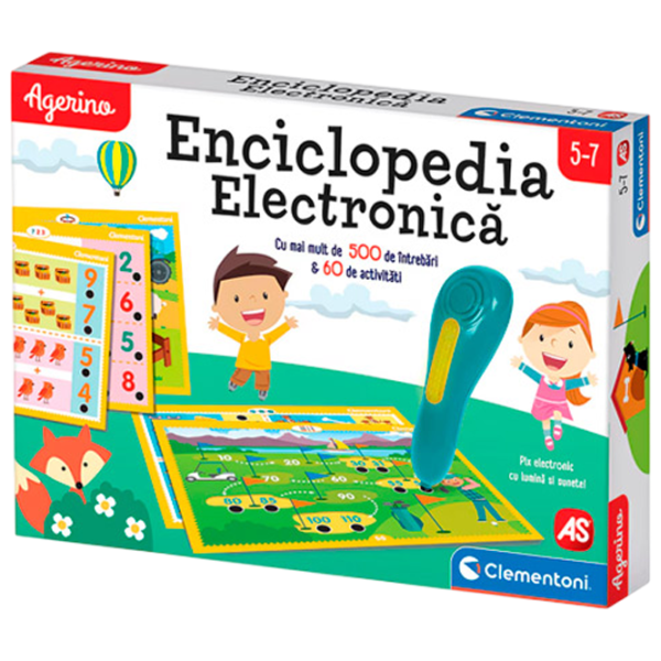 Joc educativ Agerino Educational game with electronic pen 3+/ Dezvoltare photo 1