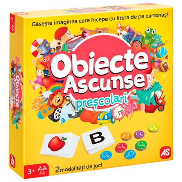 Joc educativ As Kids Hidden Objects - Preschoolers 3+/ Dezvoltare photo 1