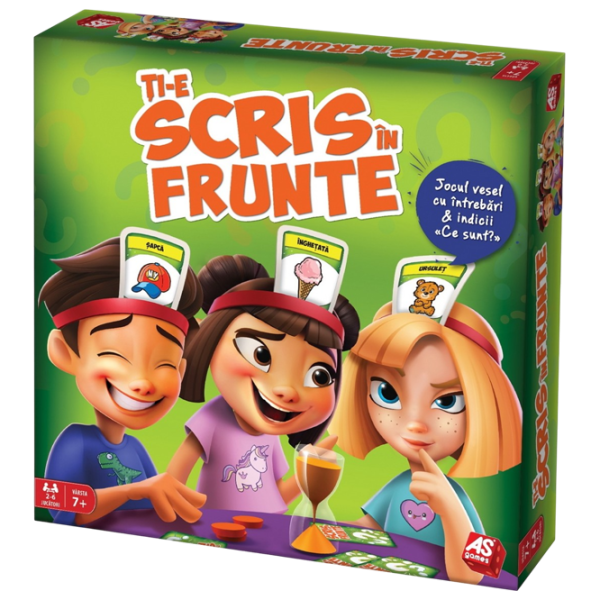 Joc de masă As Kids It's Written on Your Forehead! 3+/ Distractive photo 1