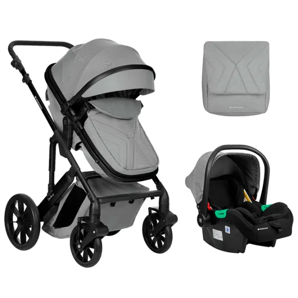 Cărucior pentru copil Kikka Boo Darling KB.123816/ Light Grey photo 1