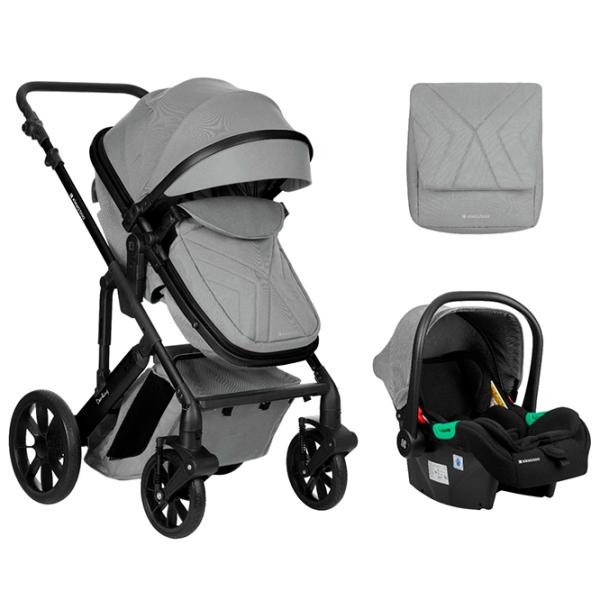 Cărucior pentru copil Kikka Boo Darling KB.123816/ Light Grey photo 1