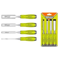 Set dălți DYLLU DTWC2204  pentru lemn / 6 mm / Plată