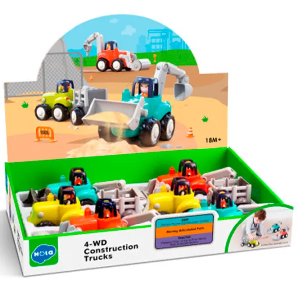 Tractor Hola Toys HE7906   / / Black Multicolor photo 2
