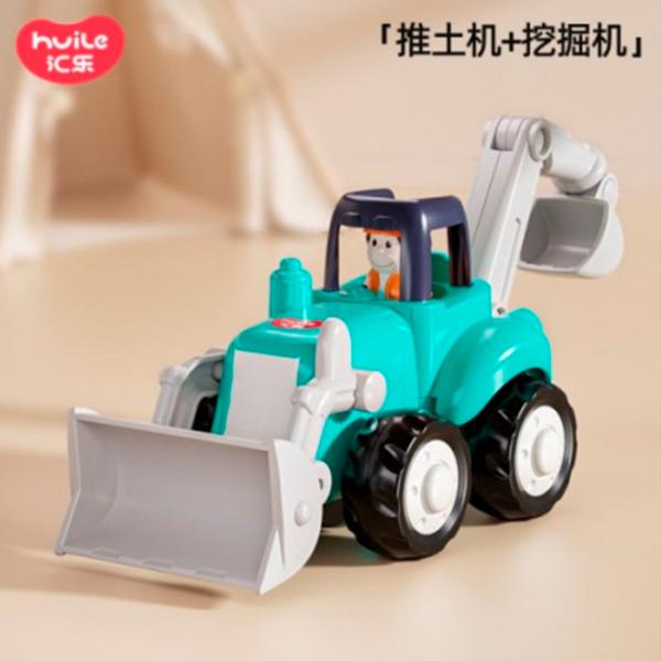 Tractor Hola Toys HE7906   / / Black Multicolor photo 3