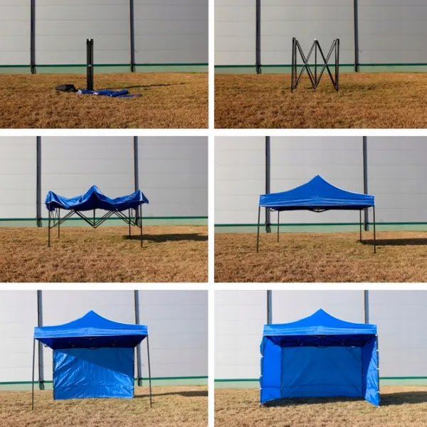 Pavilion de gradină Gardelina NAM7458 Pătrată / Poliester photo 4