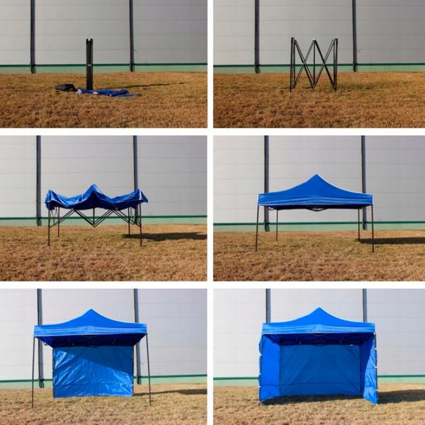 Pavilion de gradină Gardelina NAM7458 Pătrată / Poliester photo 4