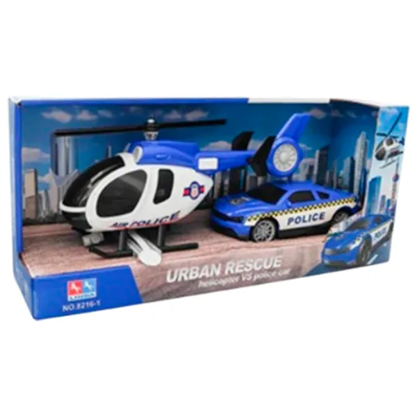 Set de mașini Linda 72201   / / Gray Blue photo 2