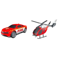 Set de mașini Linda 72188   / / Gray Red