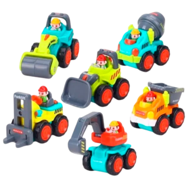 Set de mașini Hola Toys 3116B   / / Black Multicolor photo 1