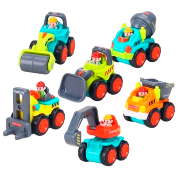 Set de mașini Hola Toys 3116B   / / Black Multicolor photo 1