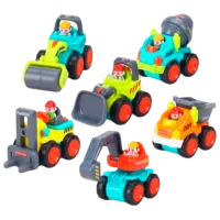 Set de mașini Hola Toys 3116B   / / Black Multicolor