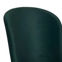 Scaun de bucătărie Mobiland BARKA Anka08 Stofă/ Dark Green Black photo 3
