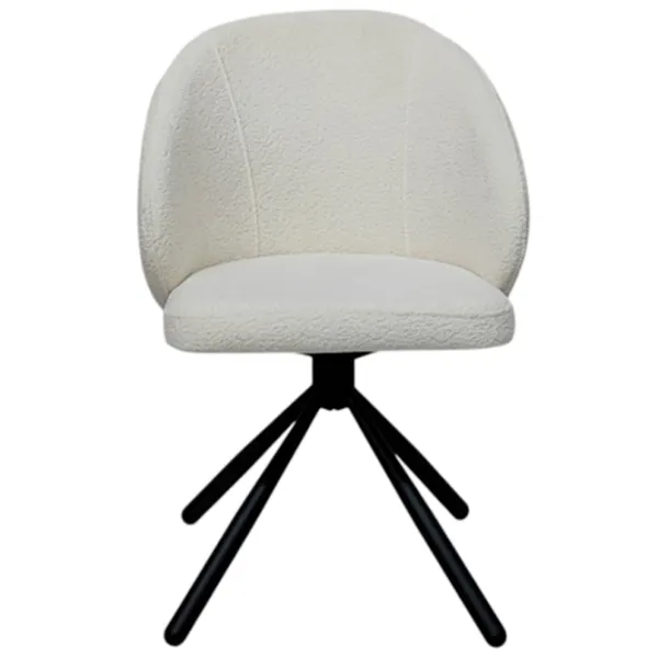 Кухонный стул Mobiland Patya Coco 2 Ткань/ Белый Черный photo 3