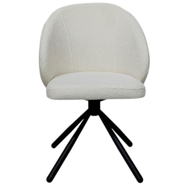 Кухонный стул Mobiland Patya Coco 2 Ткань/ Белый Черный photo 3