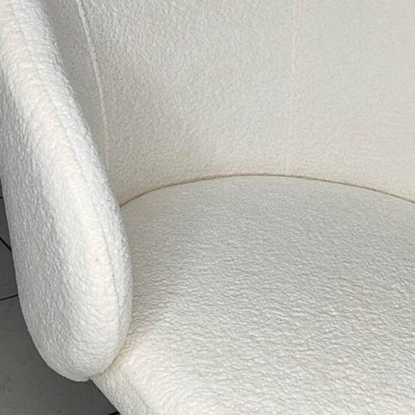 Кухонный стул Mobiland Patya Coco 2 Ткань/ Белый Черный photo 5