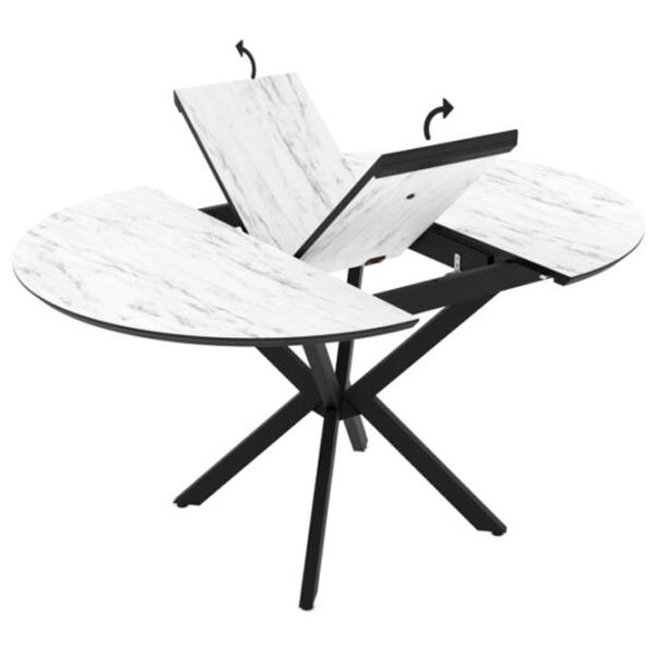 Masă de bucătărie extensibilă Mobiland Dobok PAL/ Gray photo 3