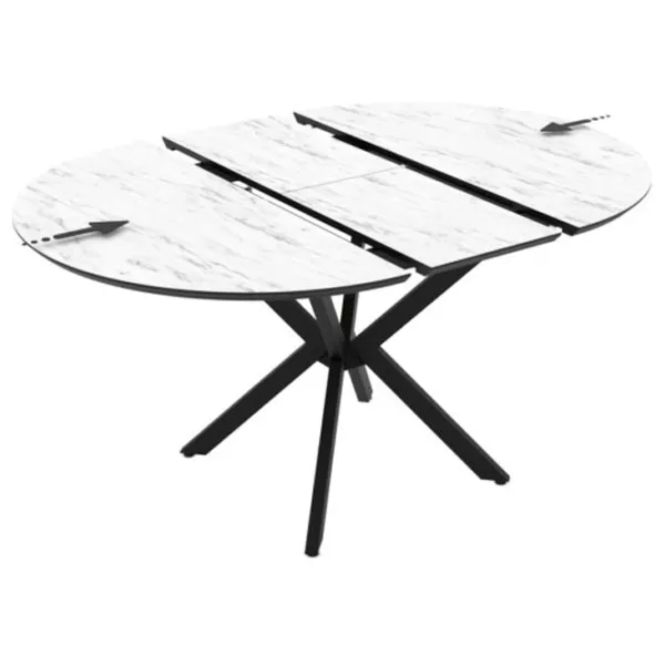 Masă de bucătărie extensibilă Mobiland Dobok PAL/ Gray photo 4