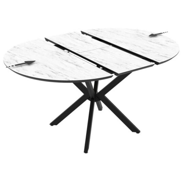 Masă de bucătărie extensibilă Mobiland Dobok PAL/ Gray photo 4