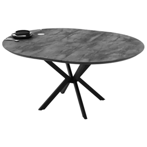 Masă de bucătărie extensibilă Mobiland Dobok PAL/ Retro Stone photo 8