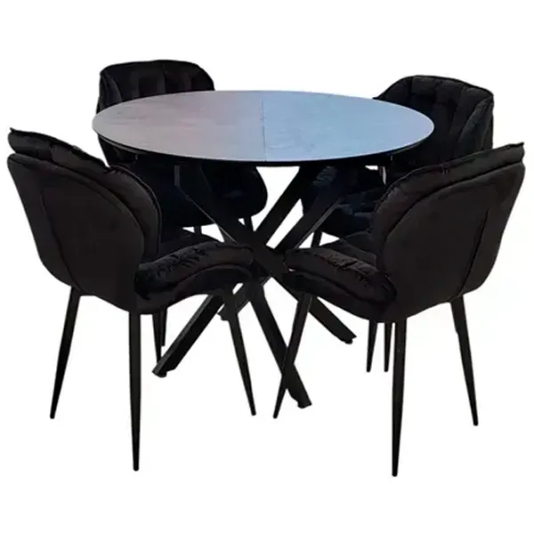 Masă de bucătărie extensibilă Mobiland RUTA 96 PAL/ Gray photo 5