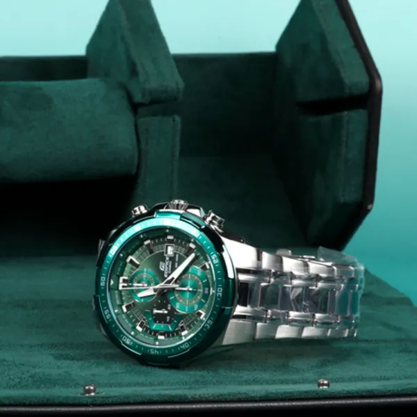 Ceas de mână pentru bărbați Casio EFR-539DE-3AVUEF Cuarț / 50 mm photo 3