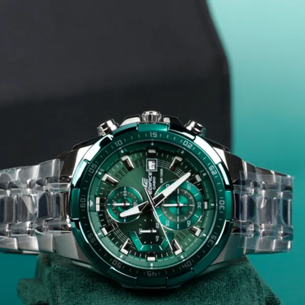 Ceas de mână pentru bărbați Casio EFR-539DE-3AVUEF Cuarț / 50 mm photo 5