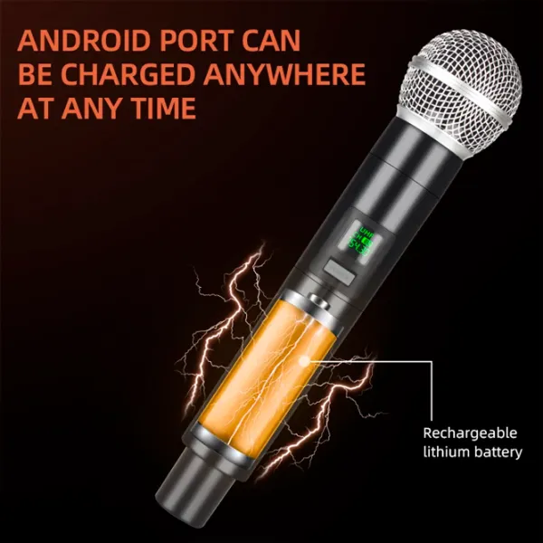 Microfon KTV E5 - 2mic VHF Black photo 3