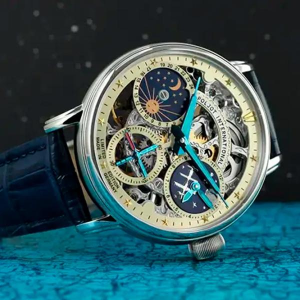 Ceas de mână pentru bărbați Poljot International 9931.2940566 Mecanic / 43 mm photo 2