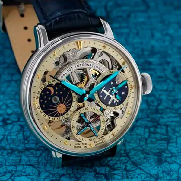 Ceas de mână pentru bărbați Poljot International 9931.2940566 Mecanic / 43 mm photo 3