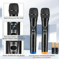 Микрофон KTV V5 - 2mic VHF Черный photo 2