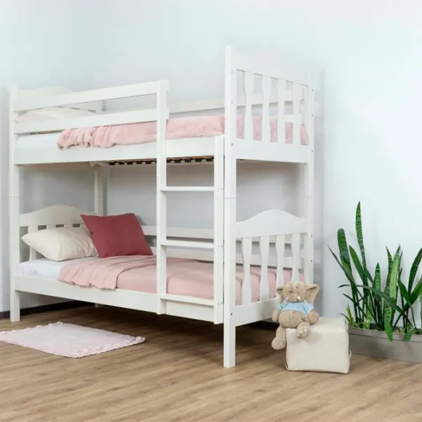 Pat Mobicasa Donald 90 x 200 cm / Lemn / White photo 2 Pat Mobicasa Donald 90 x 200 cm / Lemn / White photo 2