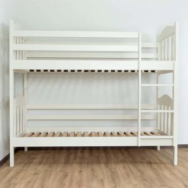 Pat Mobicasa Donald 90 x 200 cm / Lemn / White photo 3 Pat Mobicasa Donald 90 x 200 cm / Lemn / White photo 3