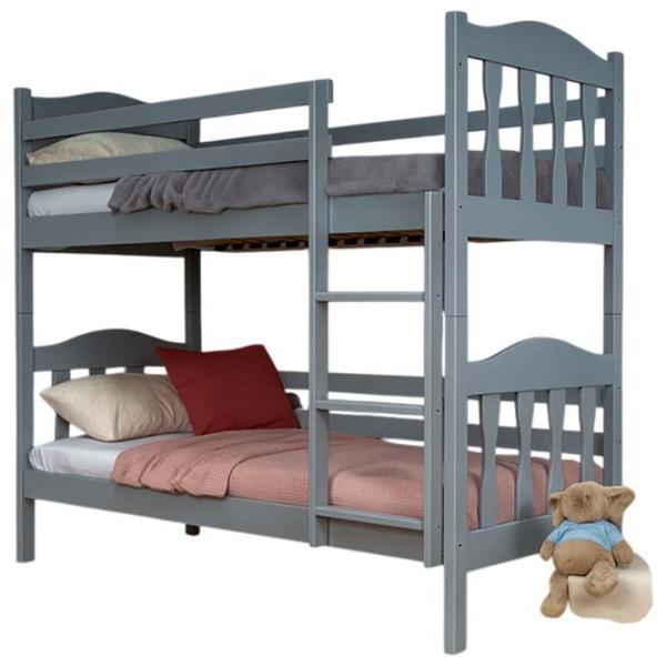 Pat Mobicasa Donald 90 x 200 cm / Lemn / Gray photo 1 Pat Mobicasa Donald 90 x 200 cm / Lemn / Gray photo 1