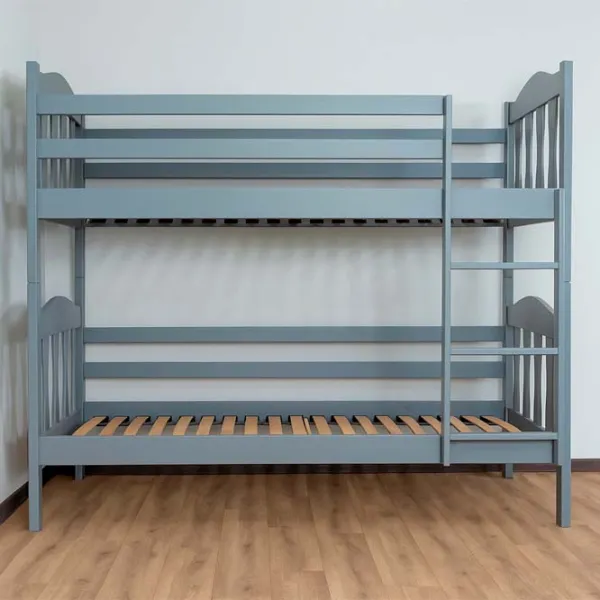 Pat Mobicasa Donald 90 x 200 cm / Lemn / Gray photo 3 Pat Mobicasa Donald 90 x 200 cm / Lemn / Gray photo 3