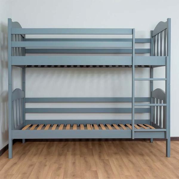 Pat Mobicasa Donald 90 x 200 cm / Lemn / Gray photo 3 Pat Mobicasa Donald 90 x 200 cm / Lemn / Gray photo 3