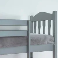 Кровать Mobicasa Donald 90 x 200 см / Дерево / Серый photo 4
