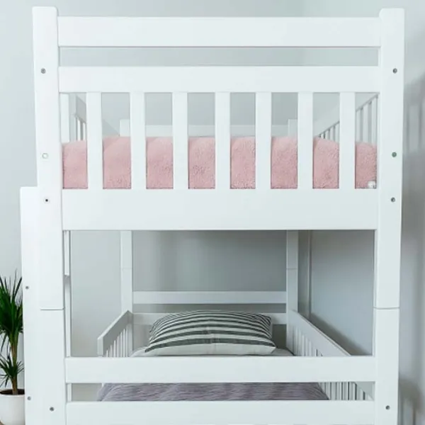 Pat Mobicasa Donald 80 x 190 cm / Lemn / White photo 5 Pat Mobicasa Donald 80 x 190 cm / Lemn / White photo 5