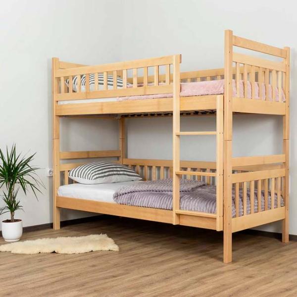 Pat Mobicasa Donald 90 x 200 cm / Lemn / Lemn natural photo 2