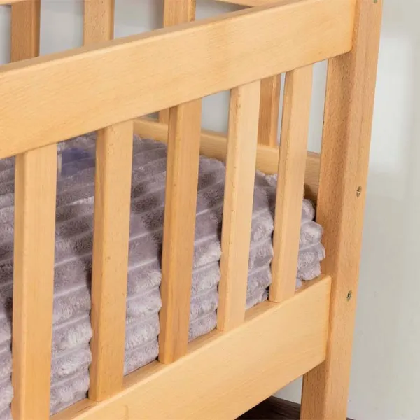 Pat Mobicasa Donald 90 x 200 cm / Lemn / Lemn natural photo 6